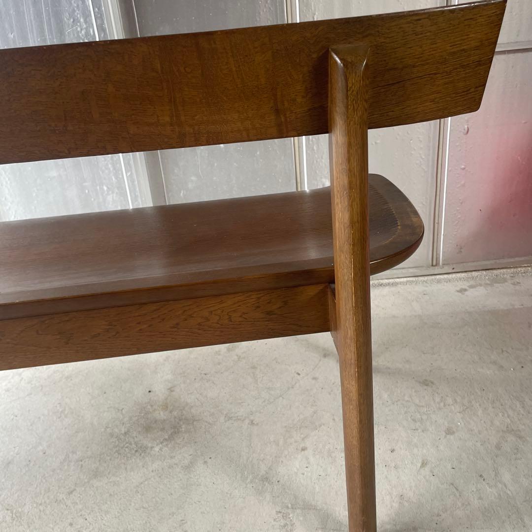 飛騨高山　ibata interior オーク無垢　ダイニングベンチ