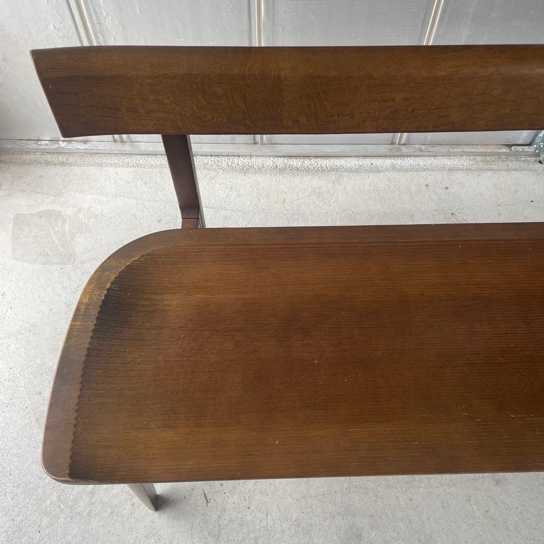 飛騨高山　ibata interior オーク無垢　ダイニングベンチ