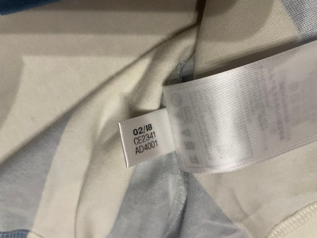 アディダスオリジナルス アルゼンチン 代表1986復刻ユニフォームシャツ