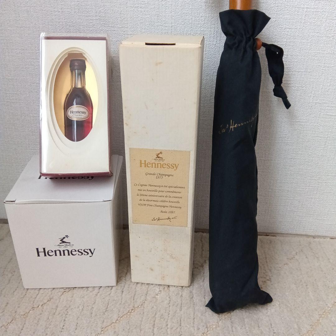 Hennessyグランドシャンパーニュ1977＆キュヴェ50ml＆グッズ