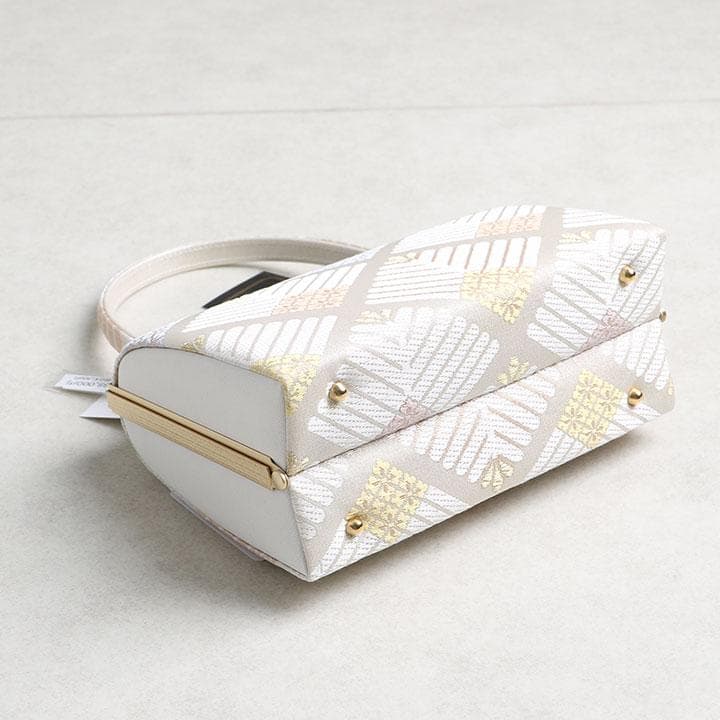 【新品】沙織謹製 草履バッグセット 草履23cm 古典柄 帯地 　03018