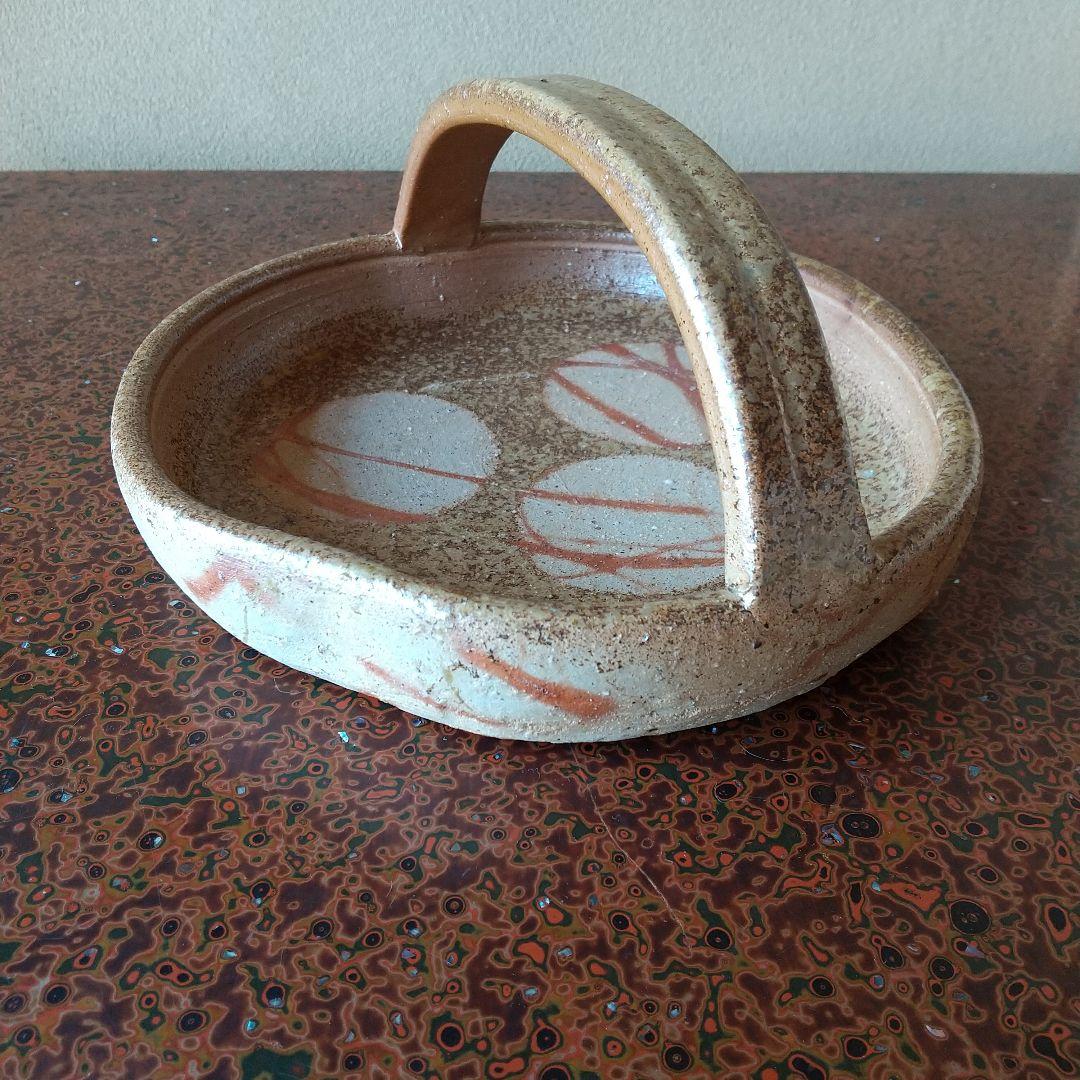 人間国宝 伊勢崎淳  備前焼手鉢