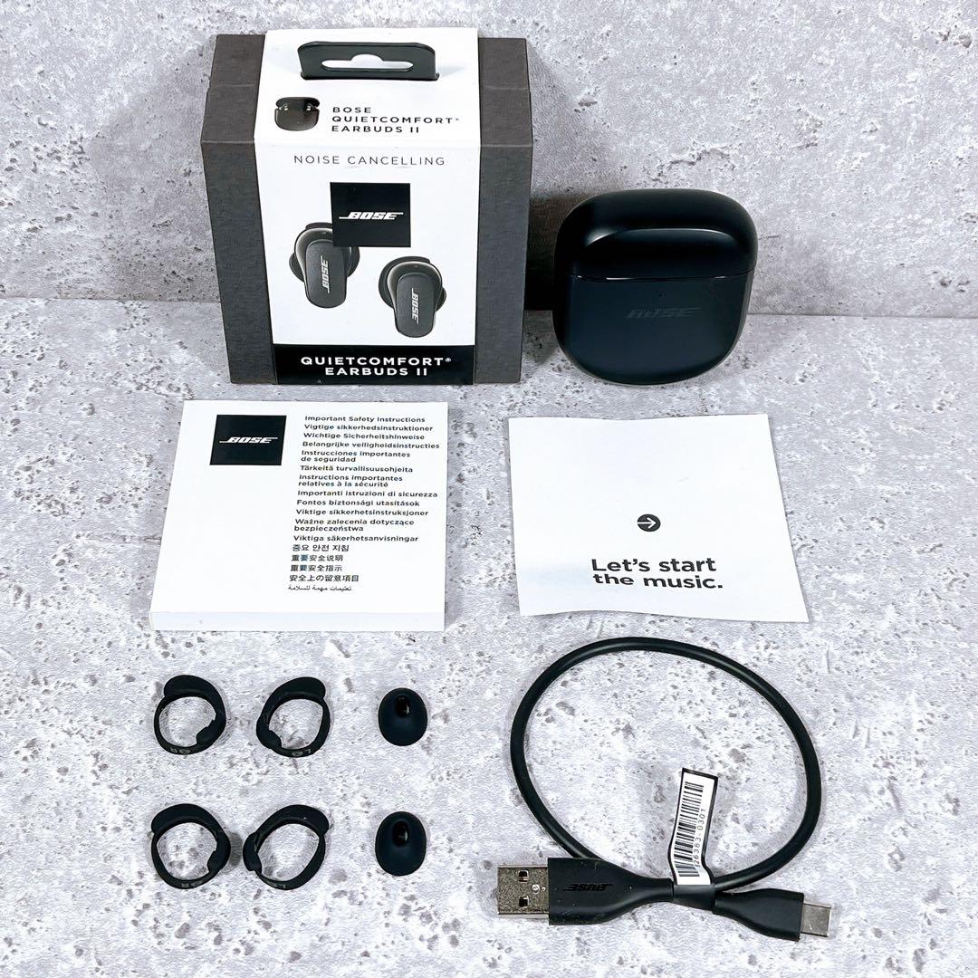 美品 BOSE QUIETCOMFORT EARBUDSII ワイヤレスイヤホン