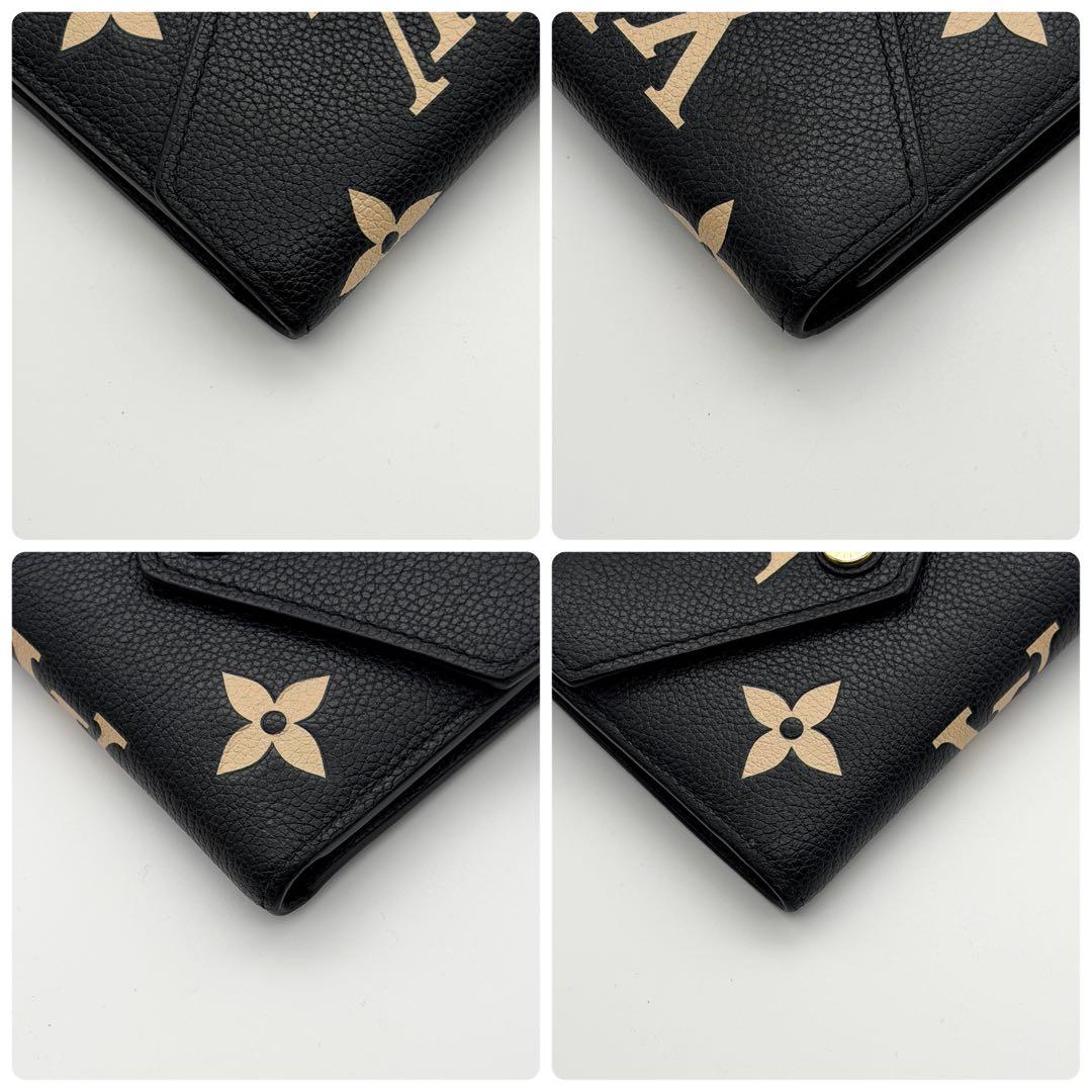 【最高峰美品】ルイヴィトン モノグラム アンプラント ヴィクトリーヌ 折り財布