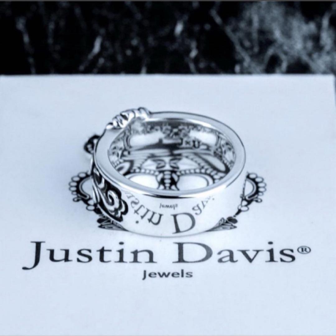 美品!ジャスティンデイビス SRJ522 LION KEEPER リング