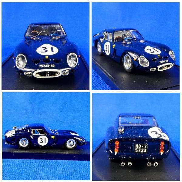 フェラーリ２５０ＧＴＯ★３１号★シルバーストーン レース★右ハンドルを忠実に再現