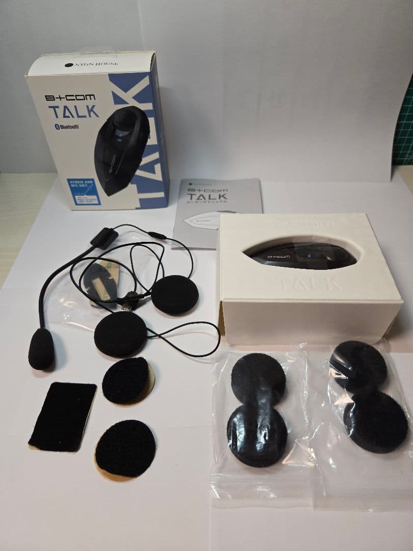 タ*ジ様 B+COM TALK Bluetooth ヘッドセット2026年4月ま