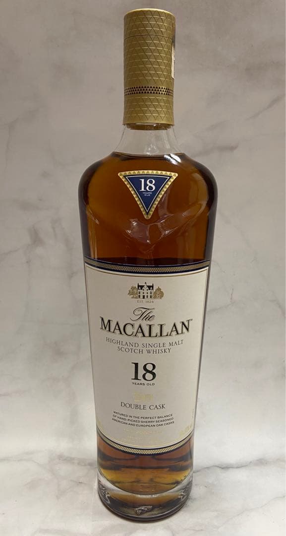 ウイスキー The MACALLAN 18 YEARS OLD DOUBLE CASK