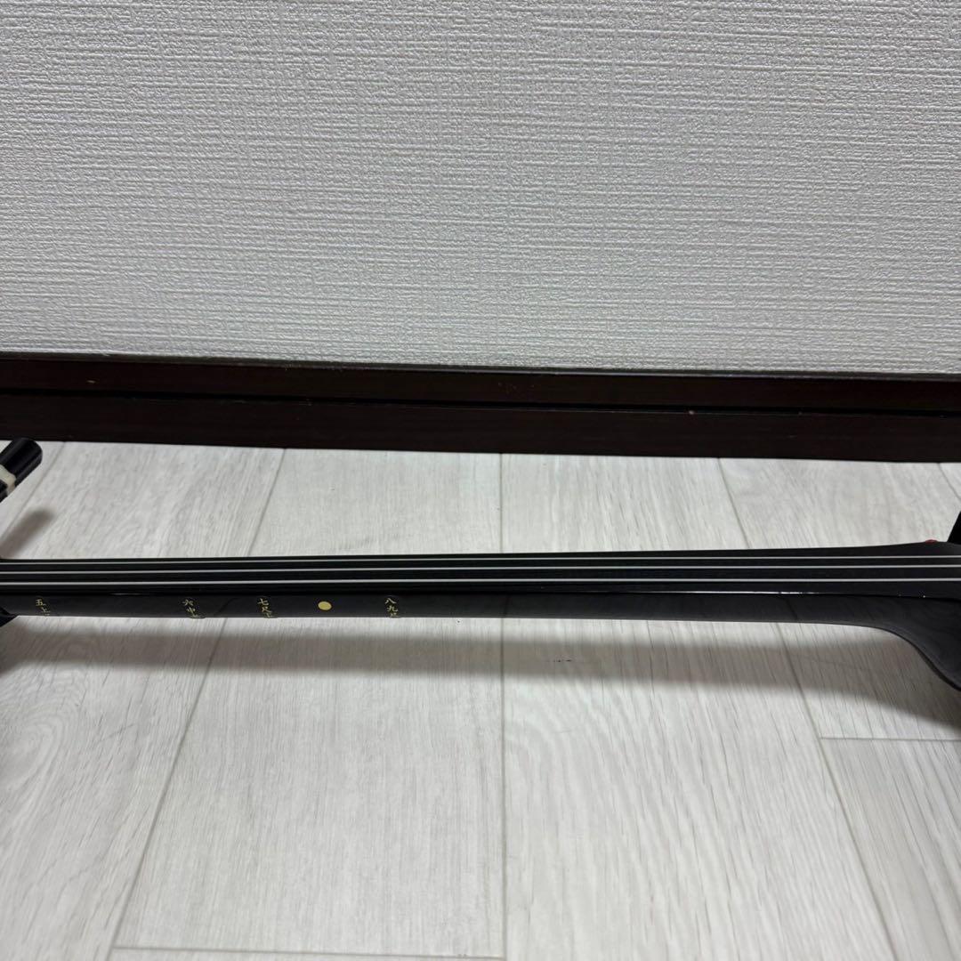 沖縄 三線 特上 人工皮革 蛇柄 ソフトケース 三味線✨付属品多数