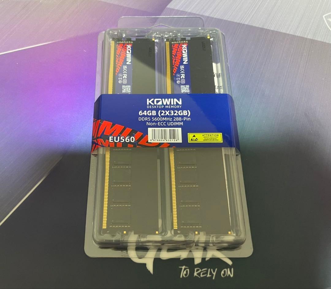 メモリー KOWIN DDR5-5600 EU5600 64GB(32GBx2)