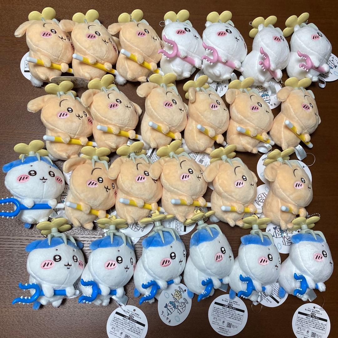 ちいかわ 討伐マスコット ちいかわ うさぎ ハチワレ3種 計25個セット