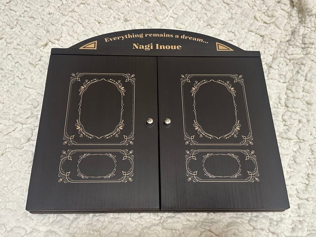 ジ*ク様 乃木フェス　井上和さん　直筆サイン　アンティークフォトスタンド