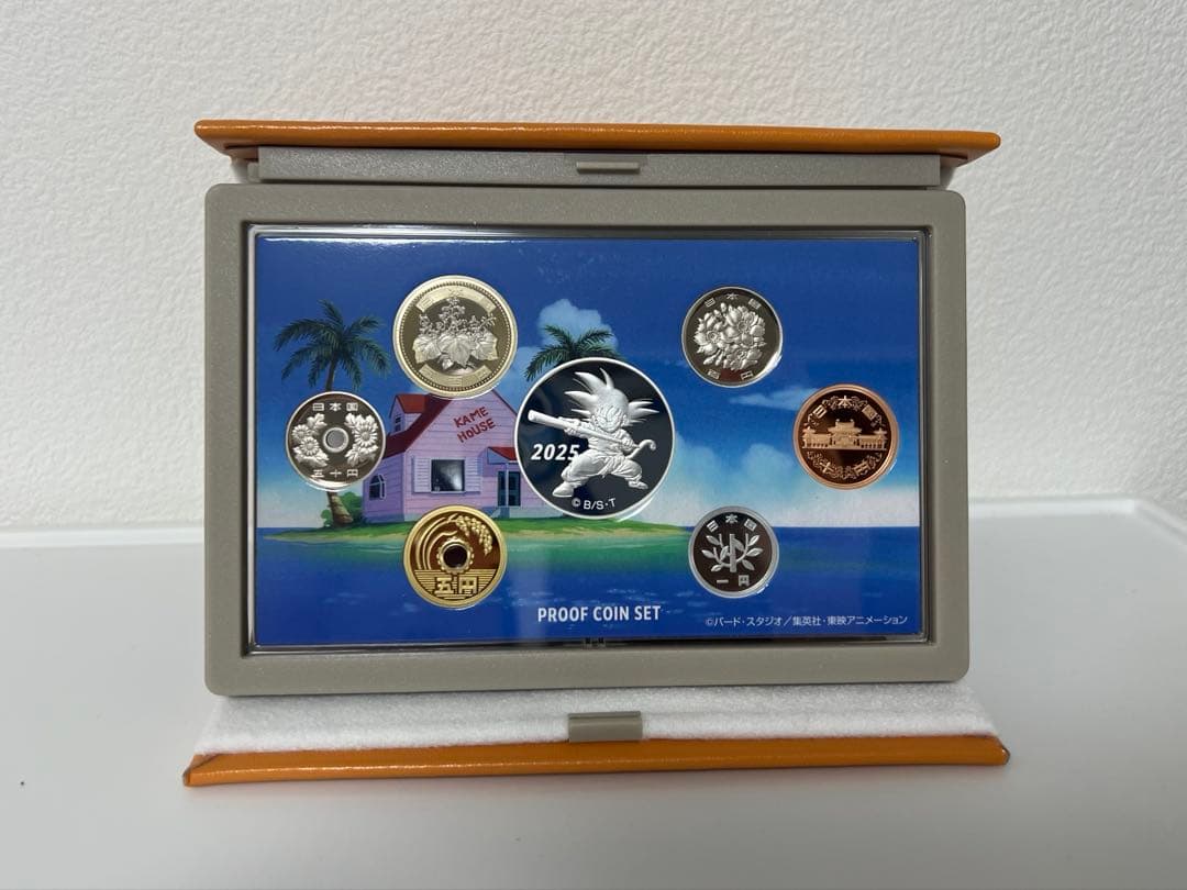 ドラゴンボール40周年 2025プルーフ貨幣セット　造幣局