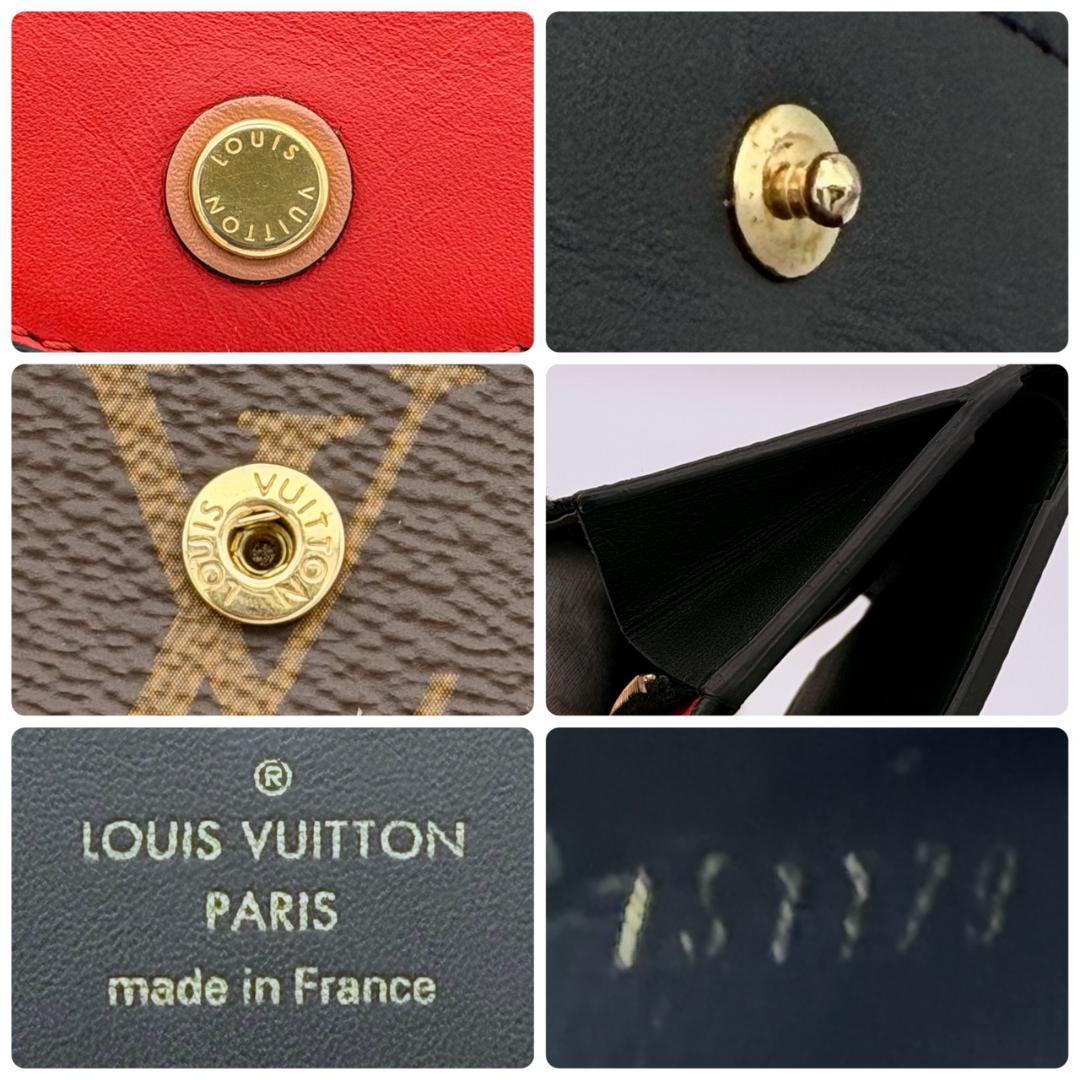 美品 ルイヴィトン モノグラム ポルトフォイユ チュイルリー コンパク 三つ折り