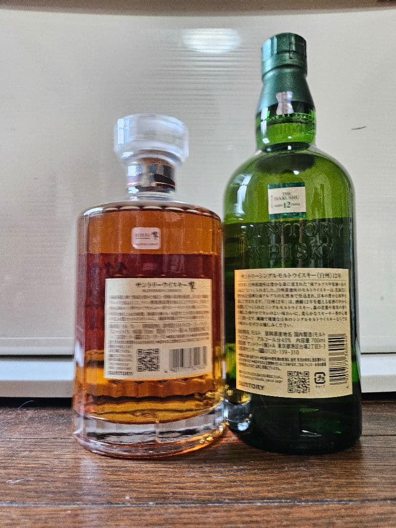 HIBIKI & THE HAKUSHU 12年ウイスキー