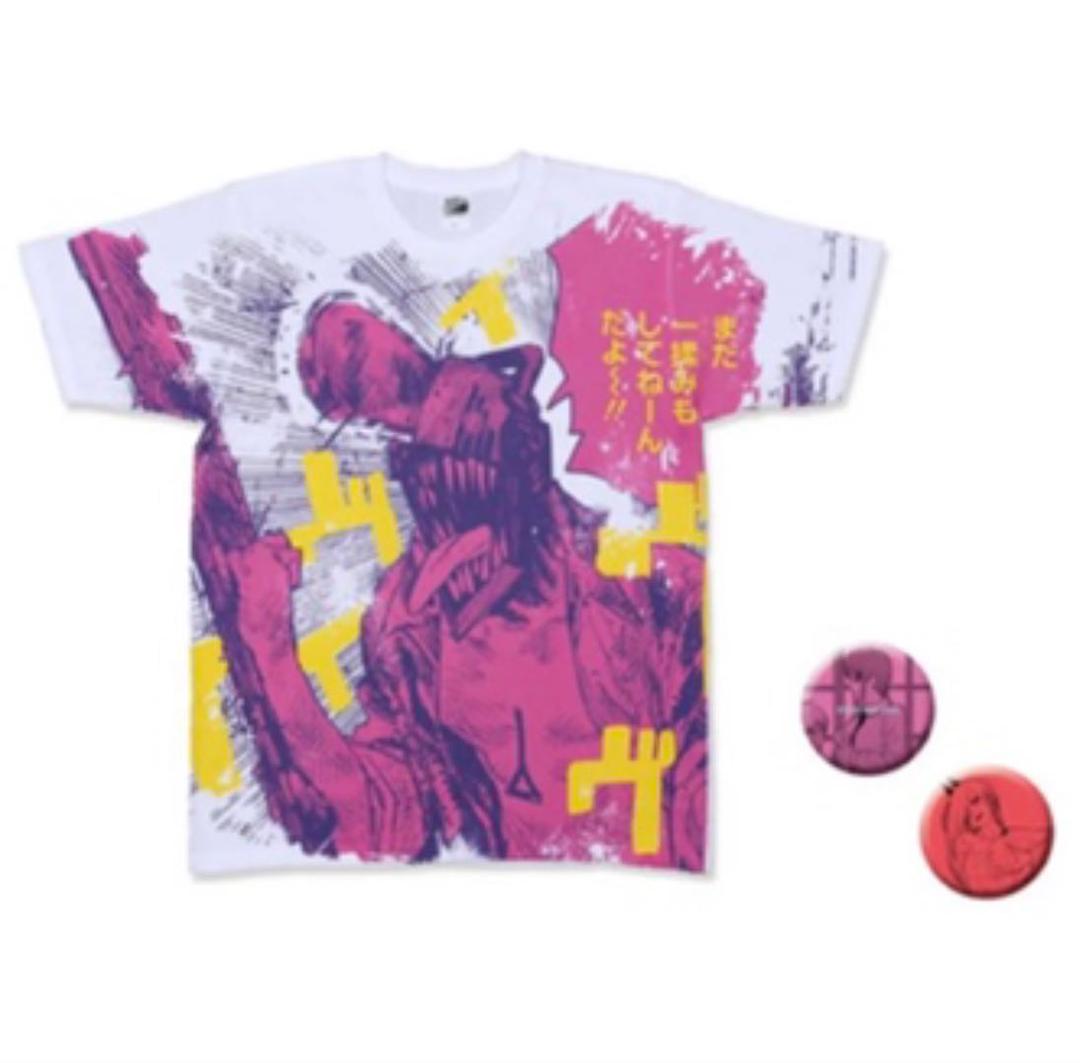 ❤️チェンソーマン tシャツ❤️缶バッジ付き❤️XL❤️