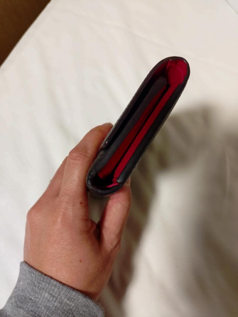 【良品☆値下げ依頼】Louis Vuitton 三つ折財布♡黒×ピンク