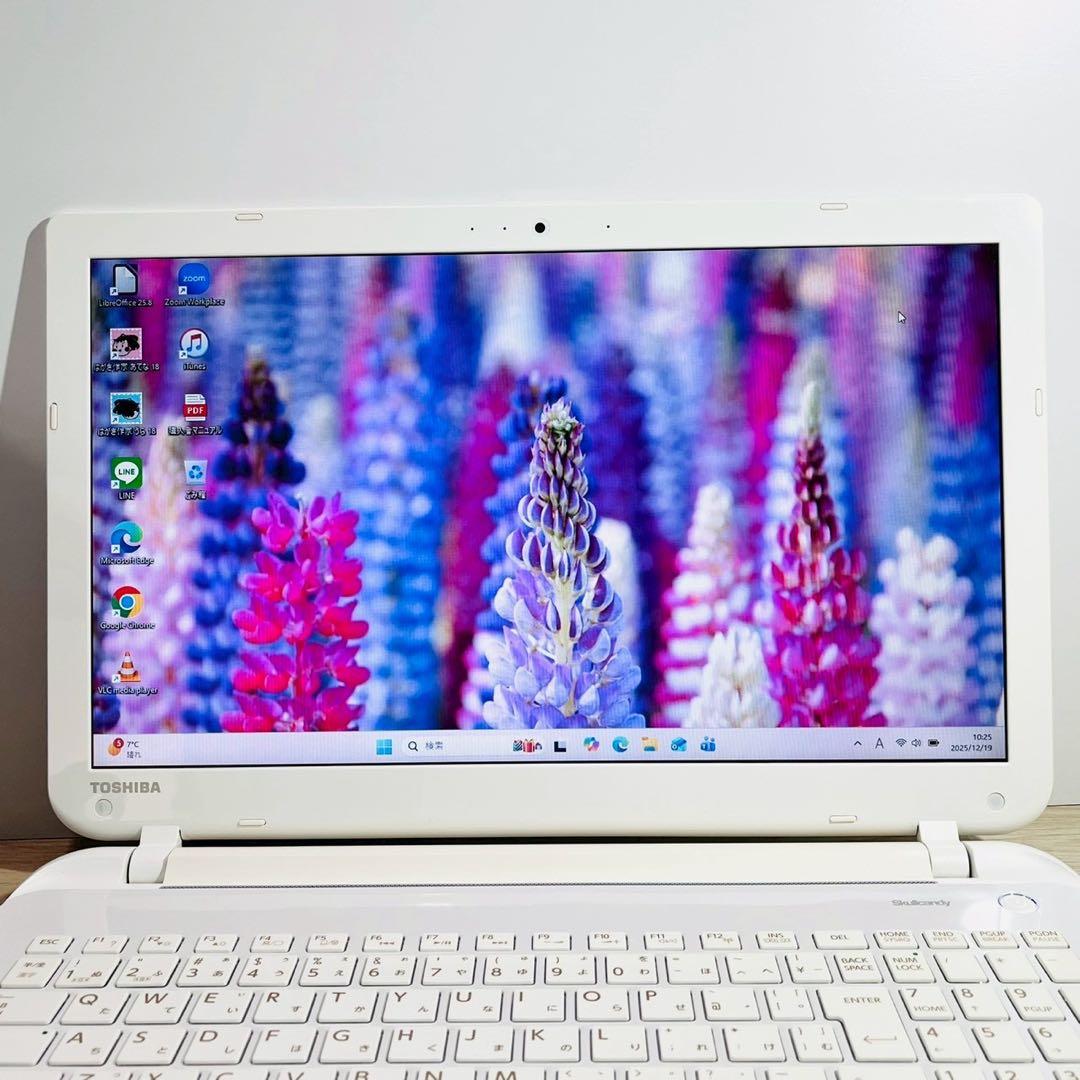 新品SSDで爆速✨windows11 ノートパソコン DVD カメラ 8GB