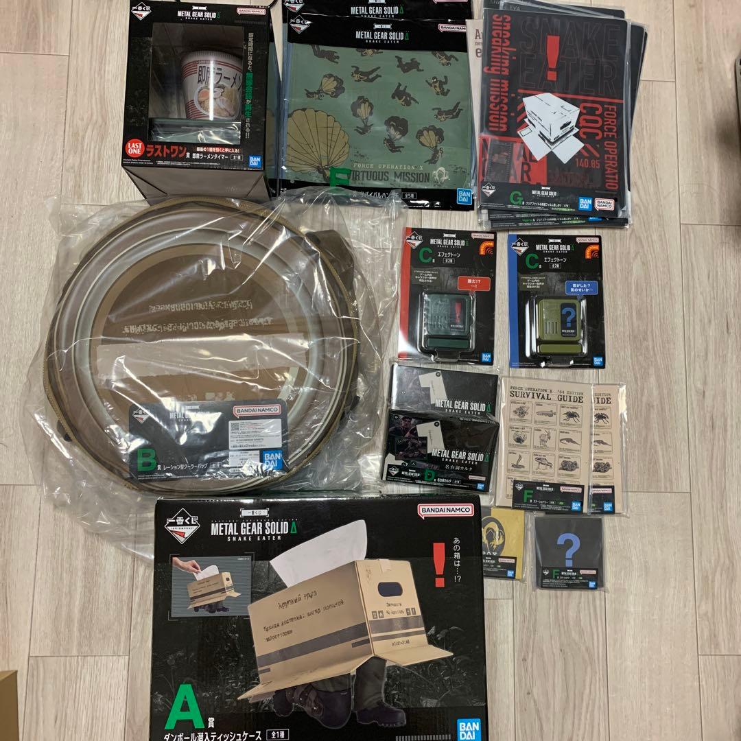 L GEAR SOLID 6 一番くじ コンプリート　メタルギア