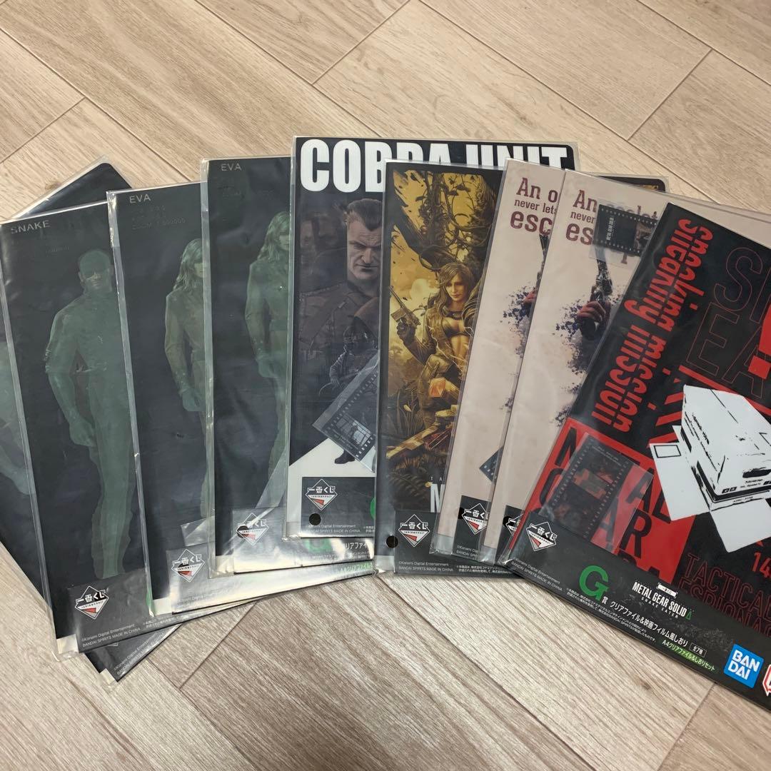 L GEAR SOLID 6 一番くじ コンプリート　メタルギア