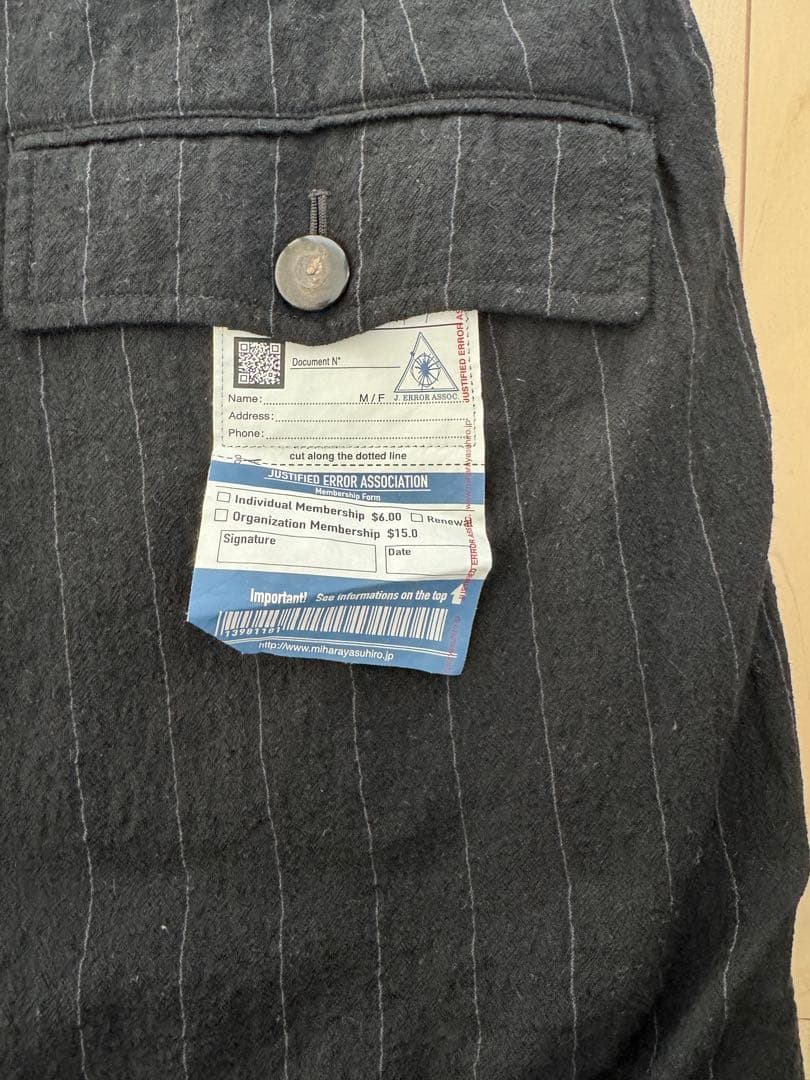 [最終値下]ミハラヤスヒロ　エアウールスケーターパンツ