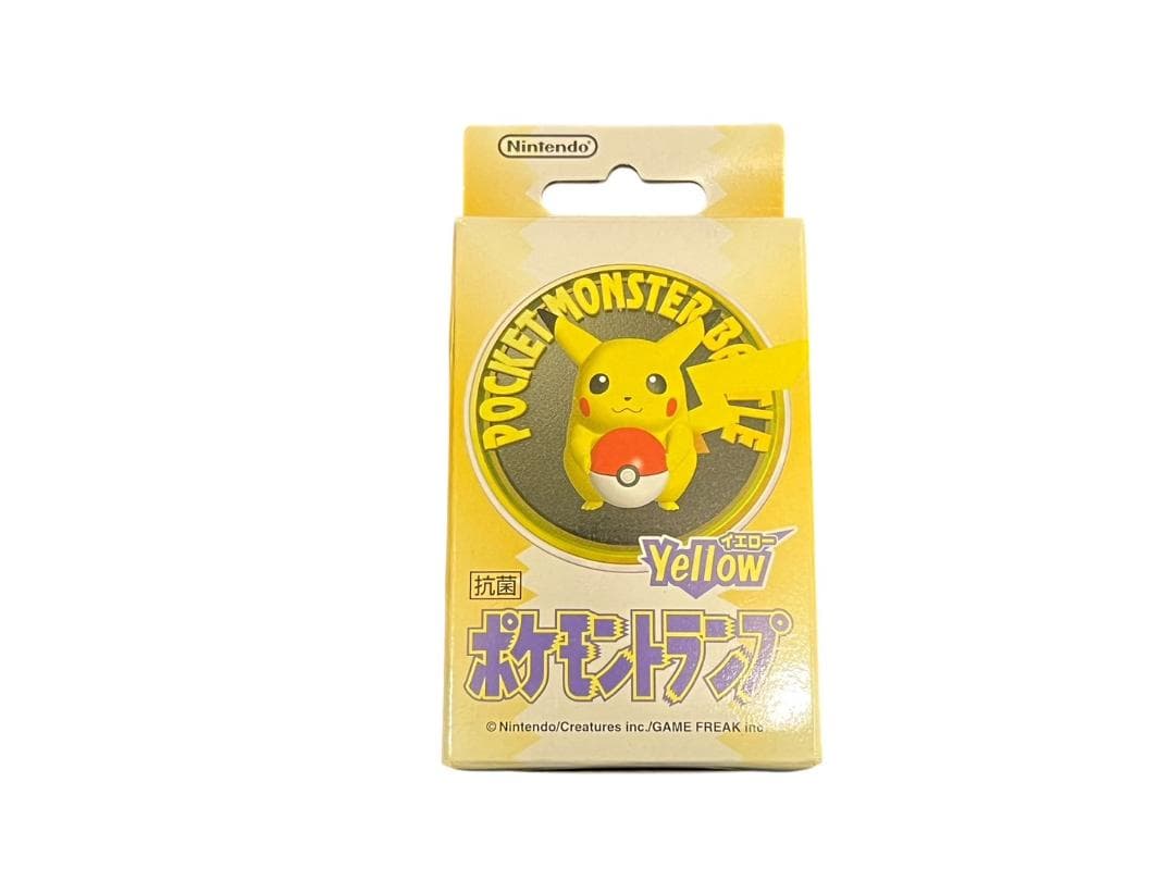 ポケモントランプ yellow イエロー　 98年当時の品 内袋未開封