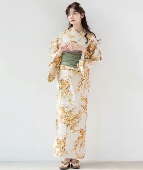 古典オレンジユーム Dita ディータ 浴衣