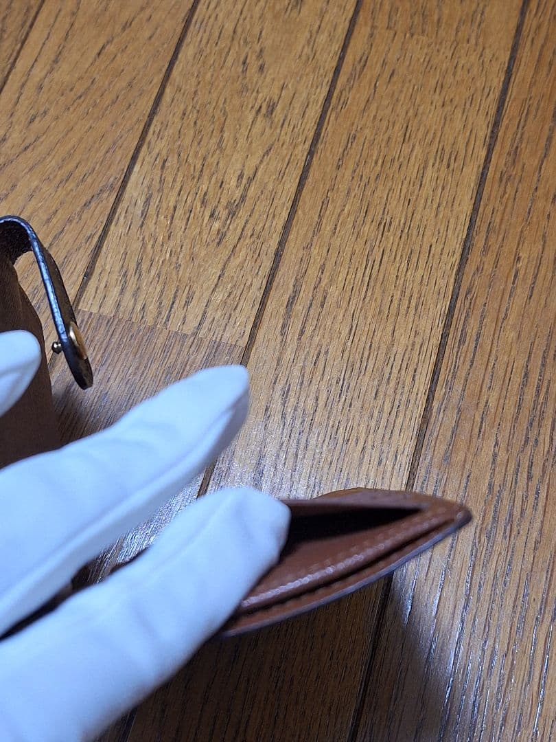 美品！LOUIS VUITTON ポルトフォイユ ヴィエノワ がま口二つ折り財布