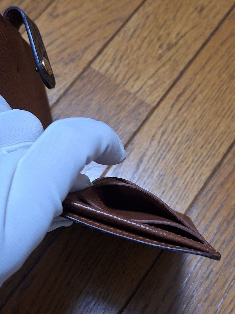 美品！LOUIS VUITTON ポルトフォイユ ヴィエノワ がま口二つ折り財布