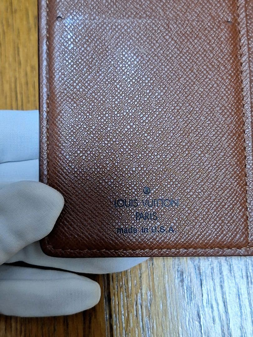 美品！LOUIS VUITTON ポルトフォイユ ヴィエノワ がま口二つ折り財布