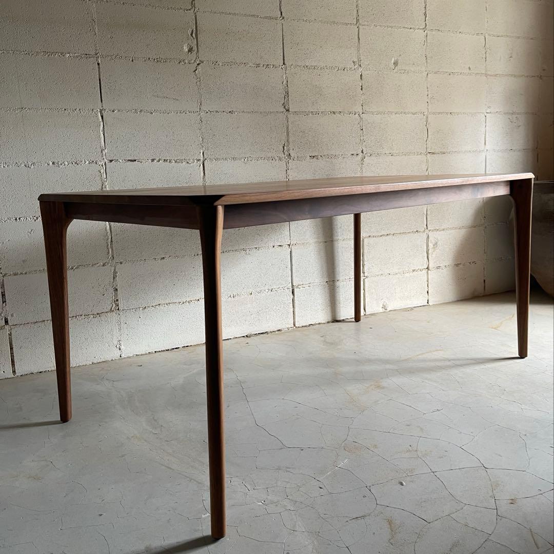 コスパクリエーション　天然木 ウォールナット 無垢材　ダイニングテーブル