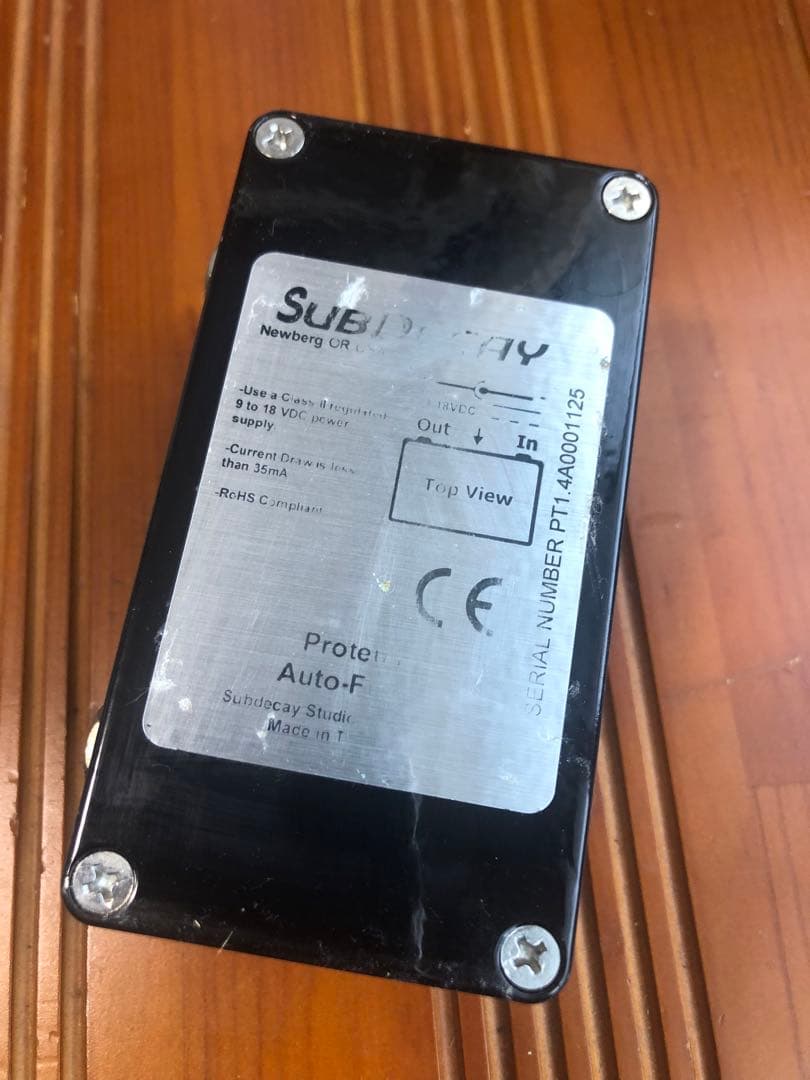 Subdecay Proteus オートフィルター