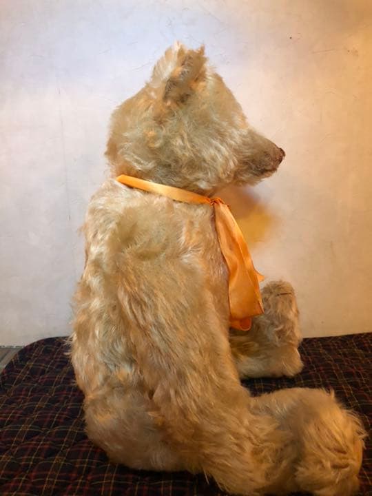 ミドルサイズ　シュタイフ 20年代　ホワイト　アンティーク