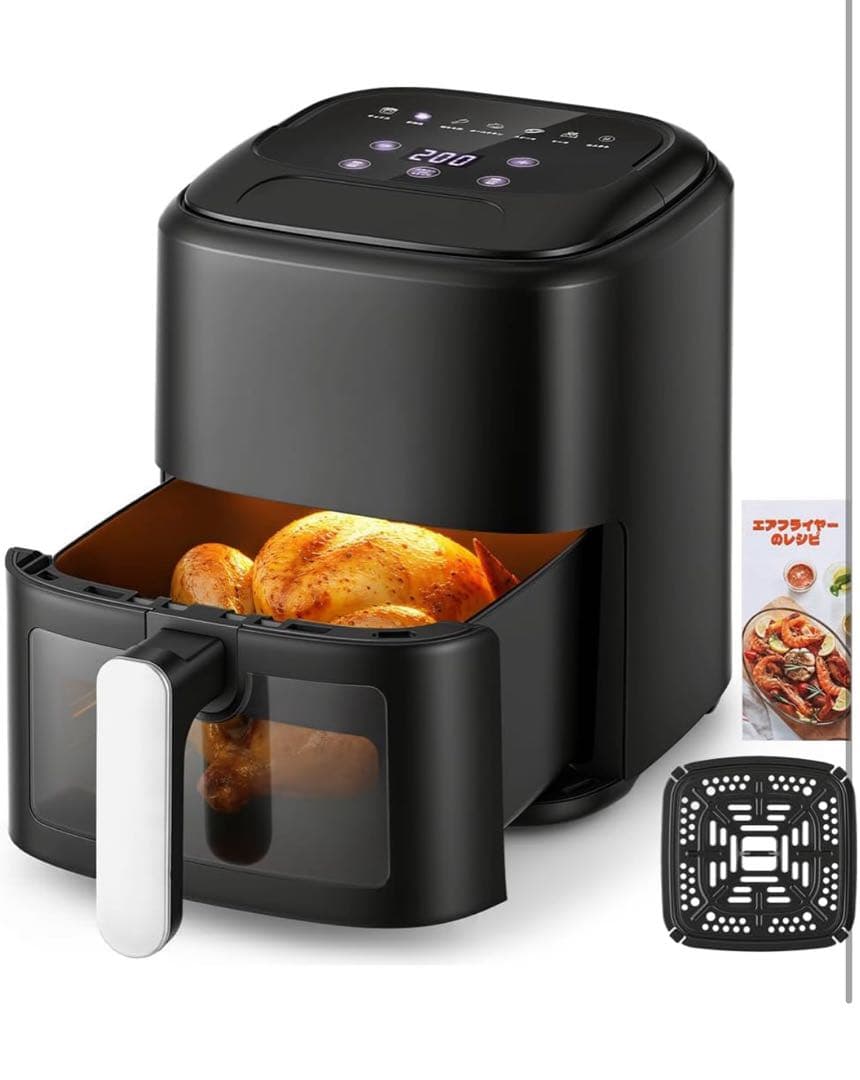 ノンフライヤー 360°高温循環調理