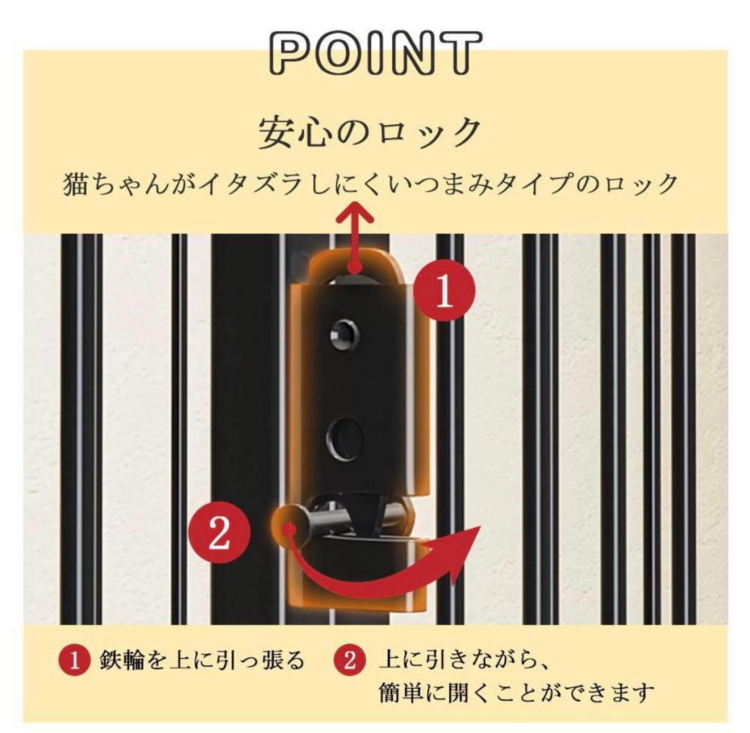 猫ケージ 3段 キャットケージ 引き出し キャスター ハイタイプ 多頭用