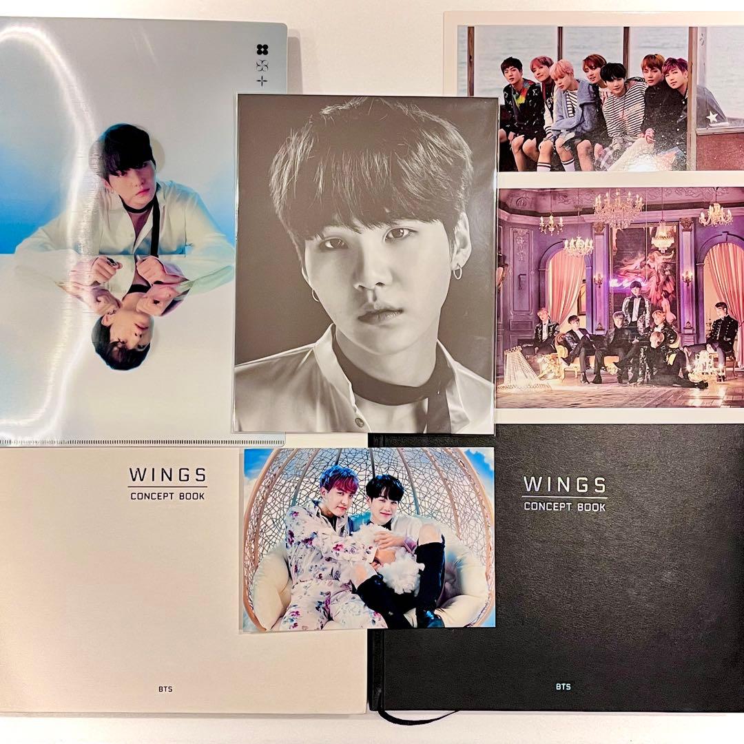 ■最終値下げ■BTS WINGS concept book SUGA プレフォト