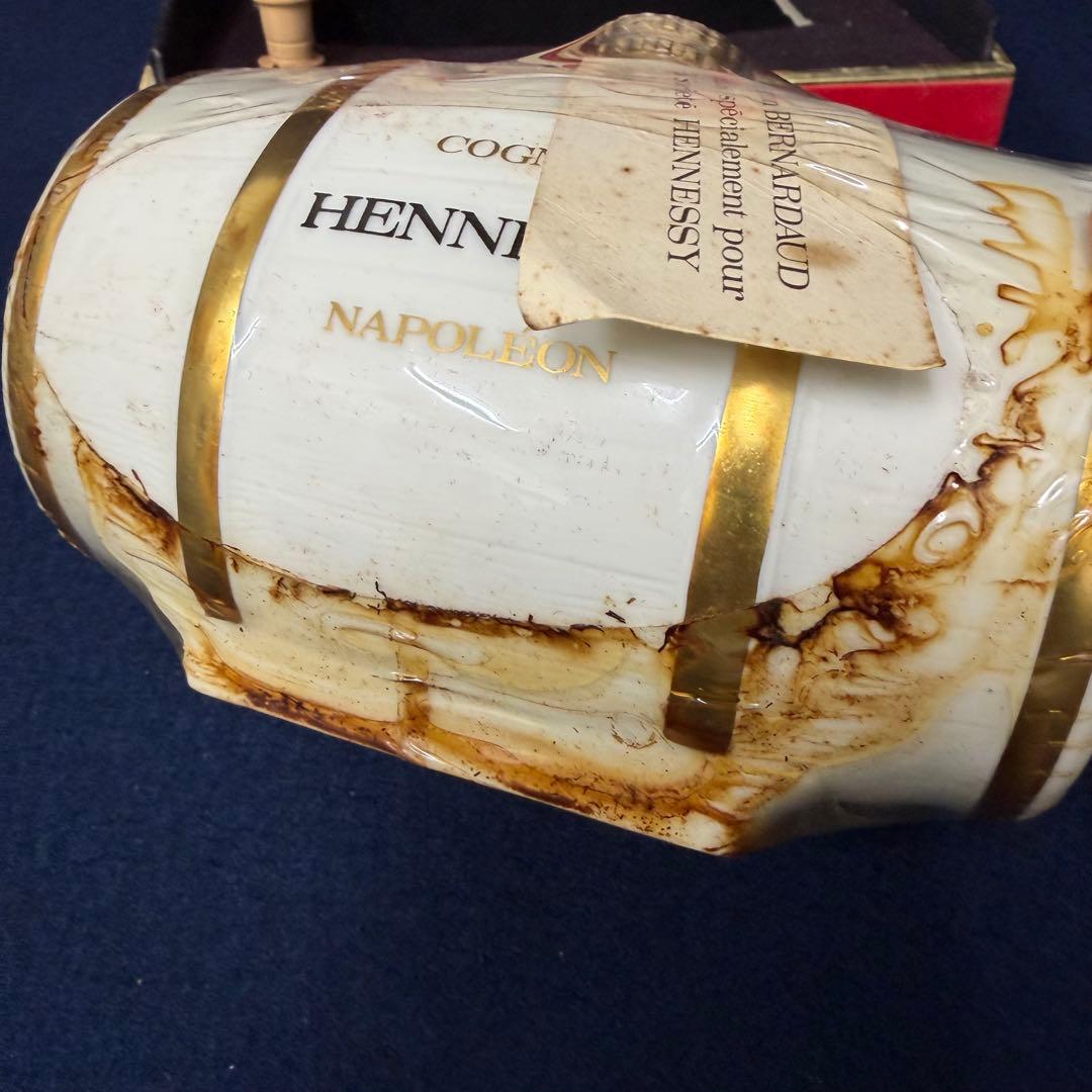 Hennessy ヘネシー ナポレオン 樽型陶器ボトル コニャック 未開封