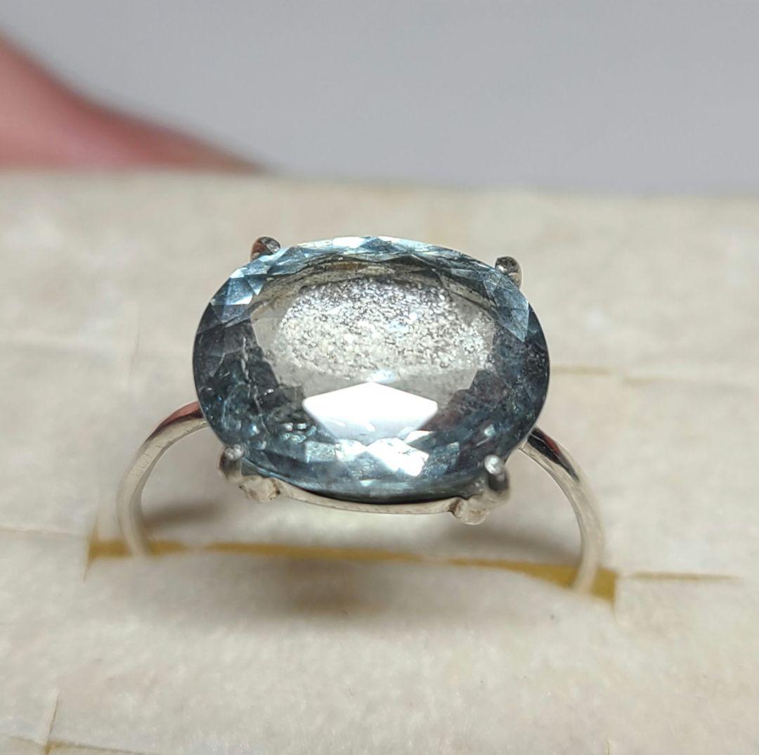 かるレインボーにピカピカシラー★非加熱ブラジル産アクアマリン★オーダー