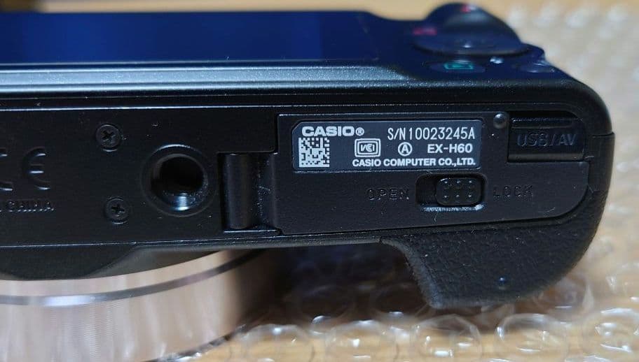 CASIO EXILIM EX-H60 　カシオ エクシリム 動作品