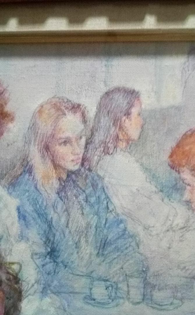 アントニオ·ゴンザレス·コラード若者たち真作油彩10号ebayで45万円75万円