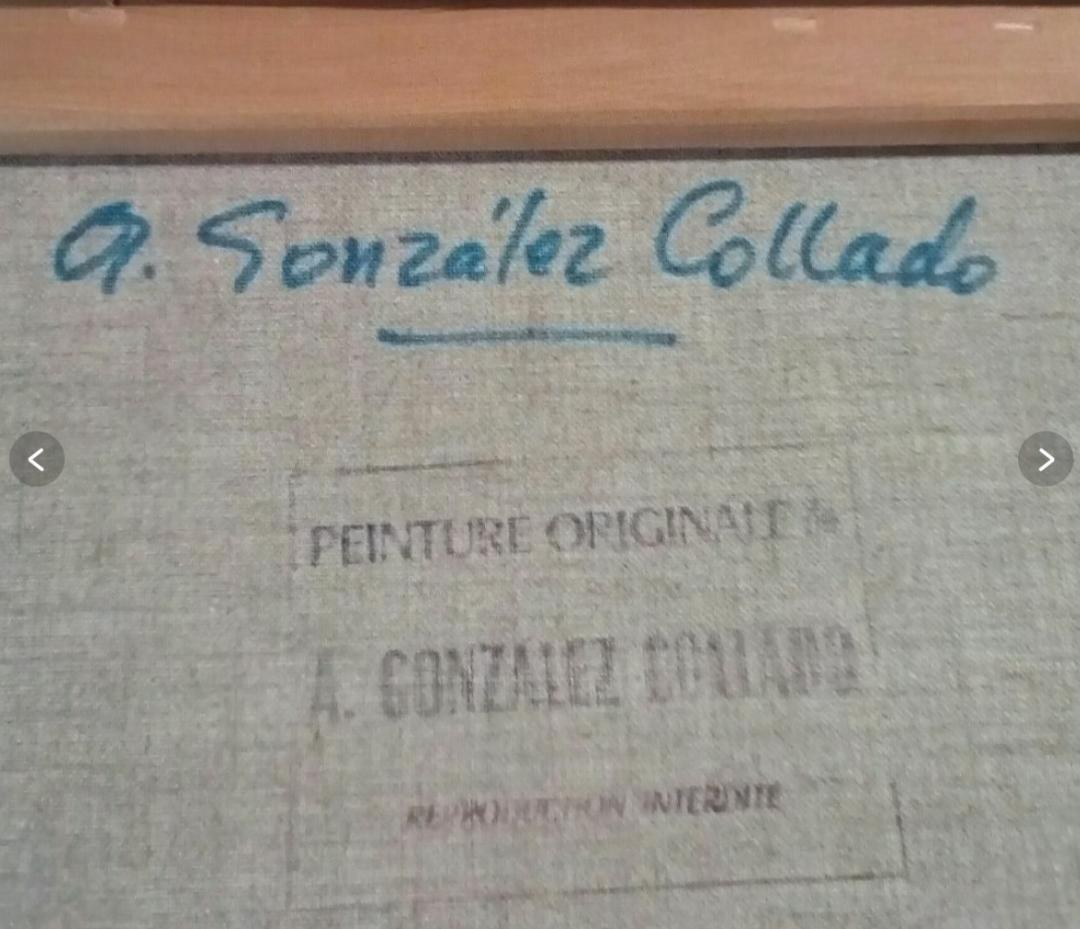 アントニオ·ゴンザレス·コラード若者たち真作油彩10号ebayで45万円75万円