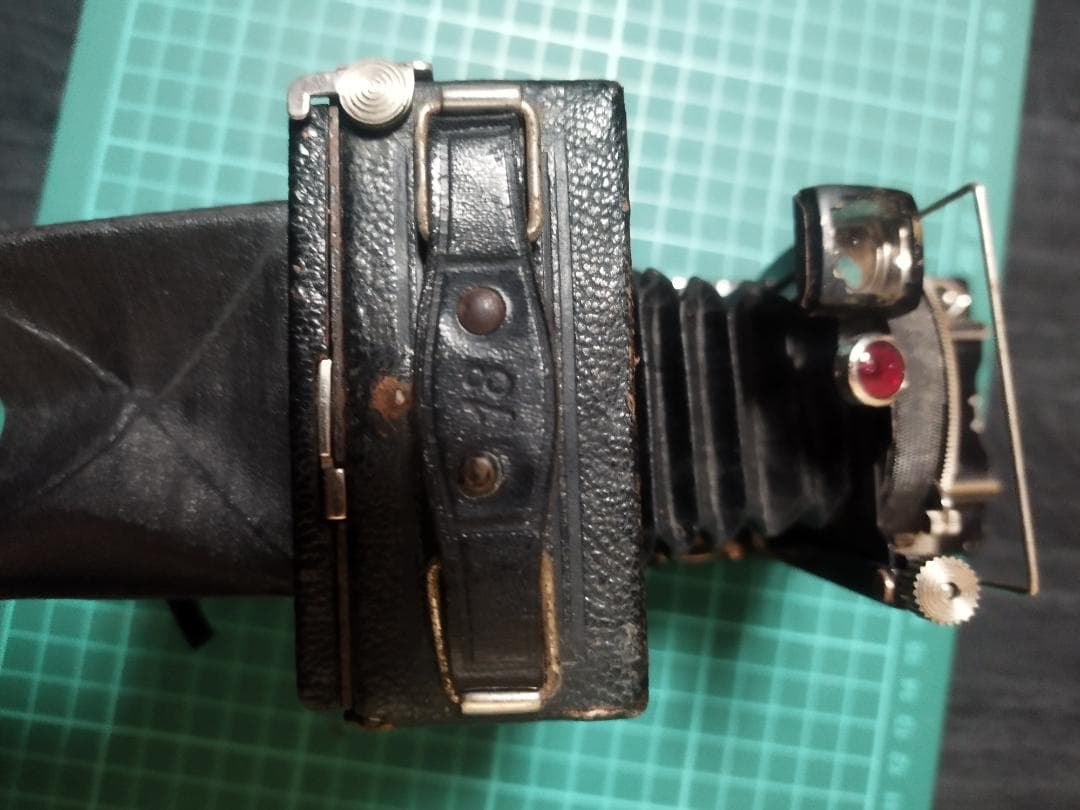 [蛇腹カメラ]Nagel-Anastigmat f:4.5 ジャンク ケース付き