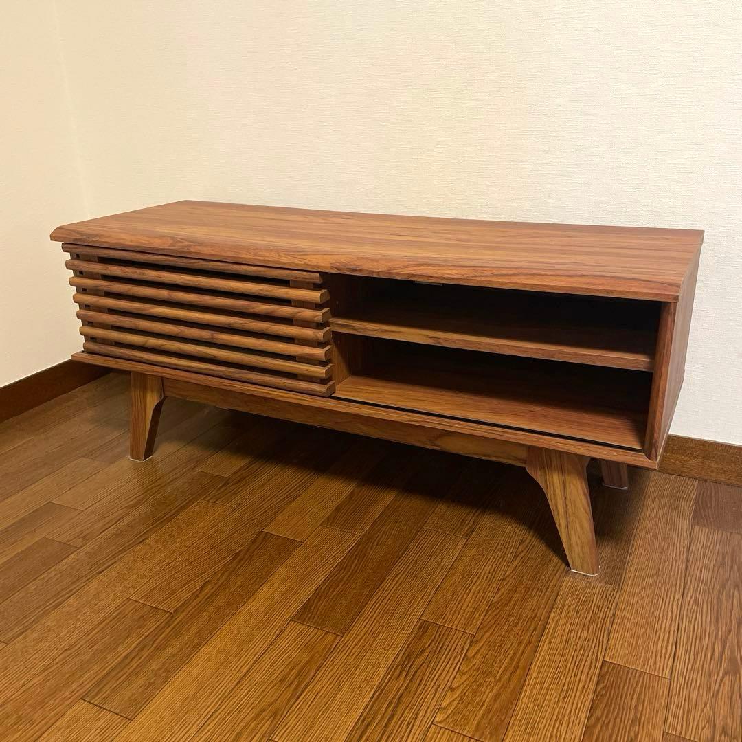 【2/25迄】テレビボード　2段ラック　木製