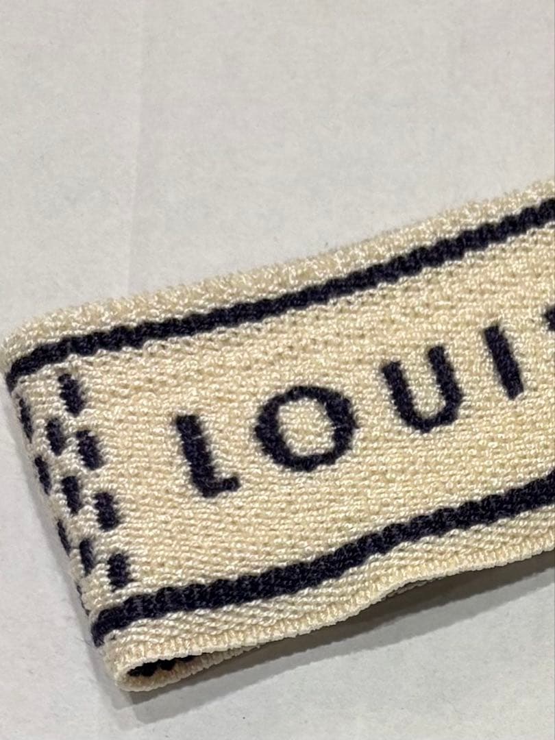 ヴィトン☆ロゴヘアバンド　リストバンド　3点セット　ヘアアクセサリー