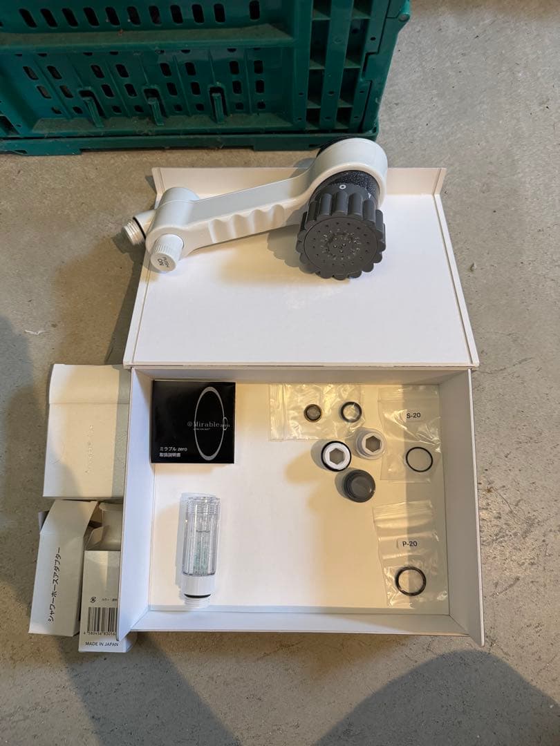 ミラブルゼロ　ウルトラファインミストシャワーヘッド