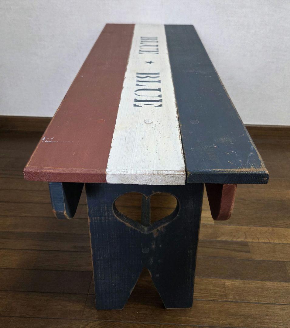 【入手困難】ブルーブルー　木製ローテーブール