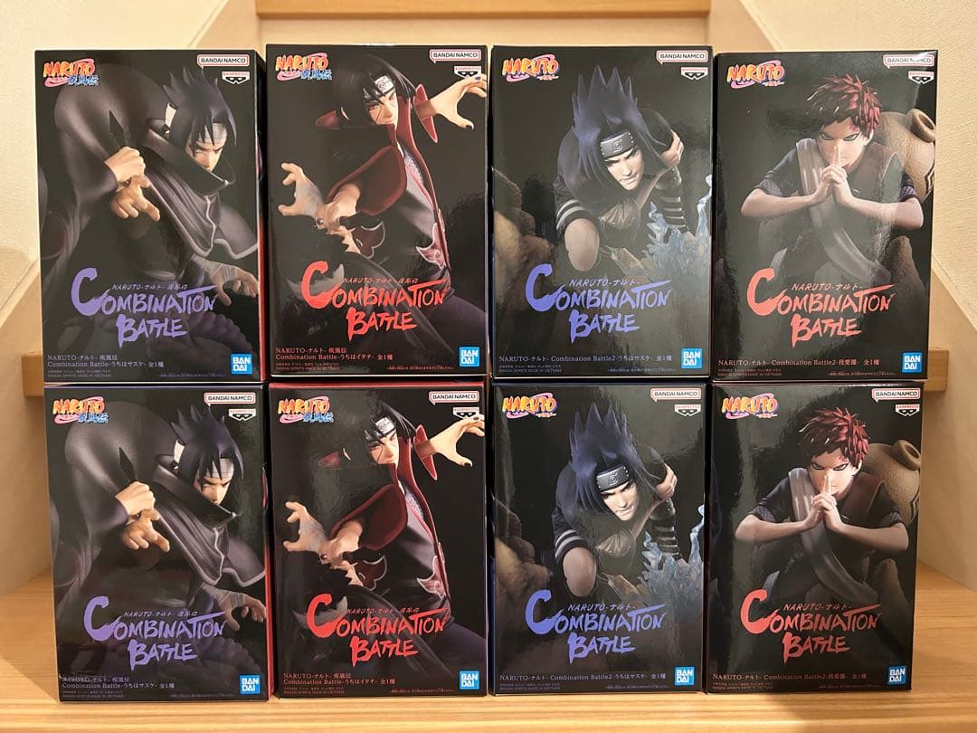 ［新品未開封品］ NARUTOコンビネーションバトル サスケ イタチ 我愛羅
