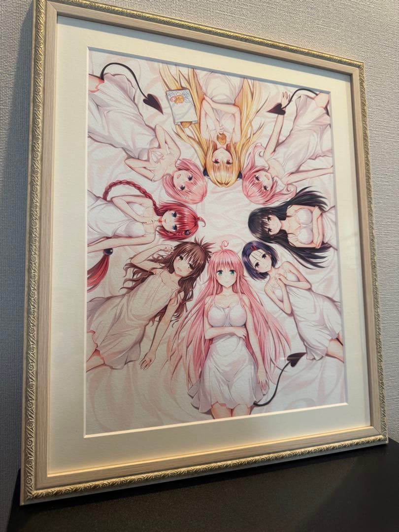 ToLOVEる　15周年記念　原画展 複製原画　プレミアム　アートカラー