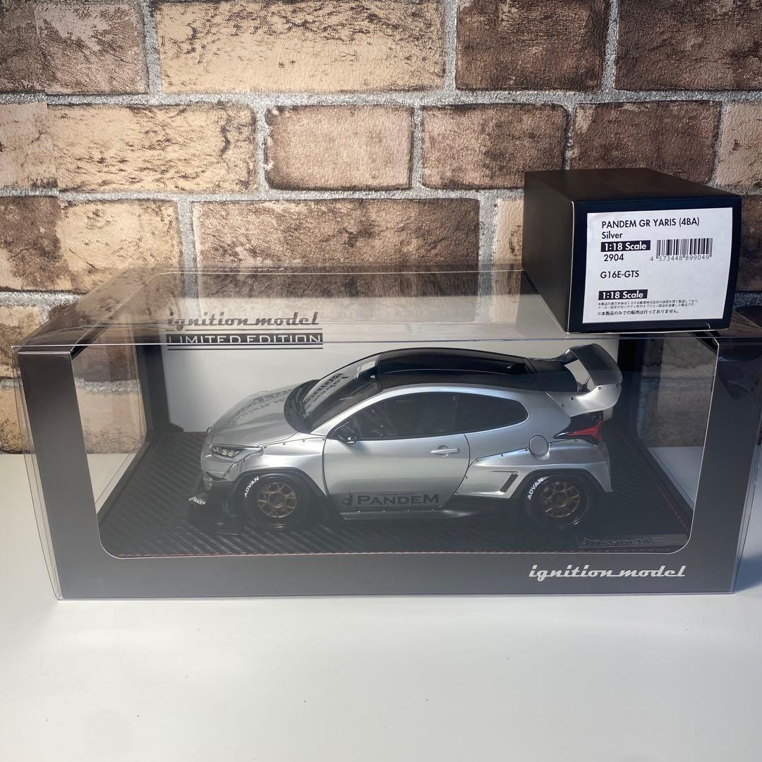 イグニッションモデル　1/18　パンデム　GRヤリス　エンジン付き　トヨタ