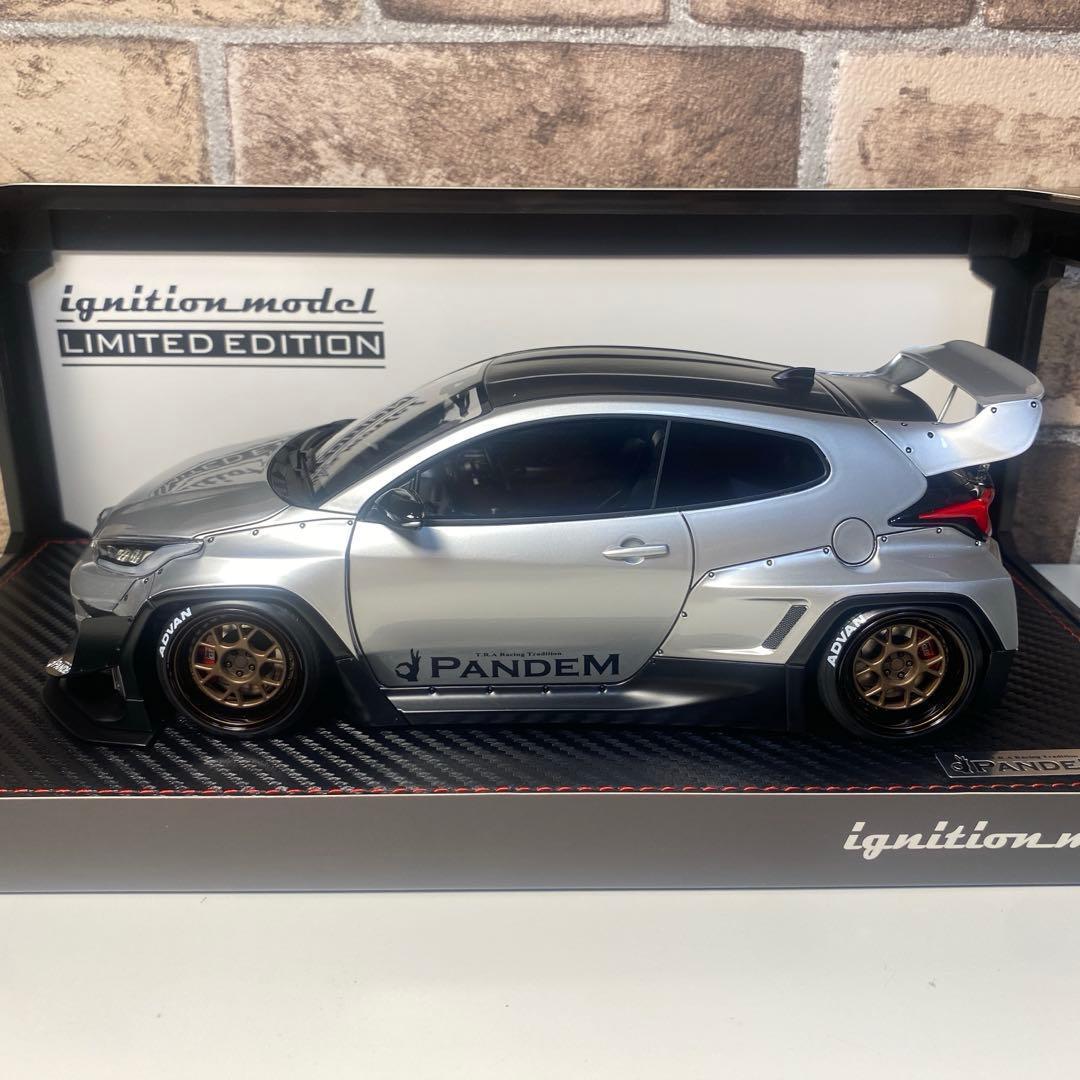 イグニッションモデル　1/18　パンデム　GRヤリス　エンジン付き　トヨタ